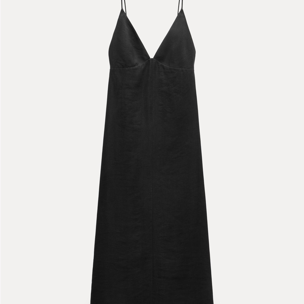 NWT | Zara Black Maxi Dress